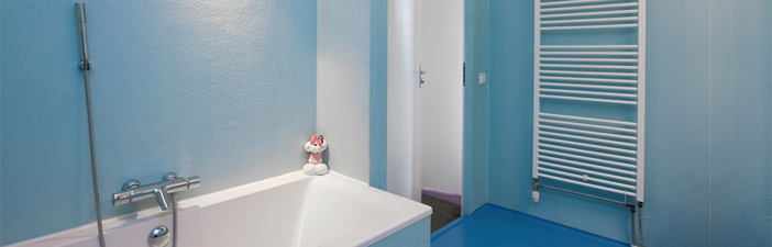 Kosciuszko optillen pastel Polyester badkamer snel en betaalbaar | Dynamic Polyester Center
